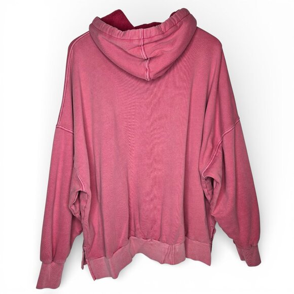 American Eagle Seriously Soft Oversized Hoodie Sweater Women Everyday Pullover L - Picture 2 of 5